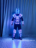 Costume de robot LED pour adulte, télécommandé, lumineux, pour spectacles, unisexe, pour clubs, fêtes de Thanksgiving, remises de diplômes, scène