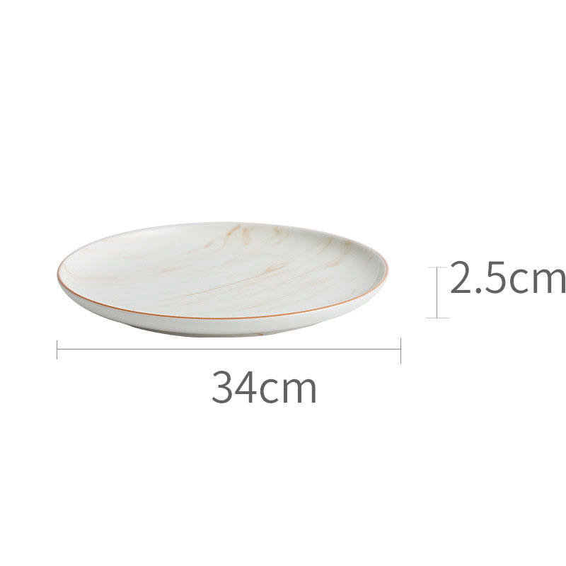34 cm Flat plate