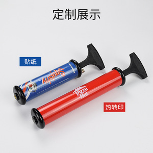 Mini bomba de aire portátil de 6 pulgadas de plástico con boquilla reemplazable para fútbol, baloncesto, voleibol y otros balones deportivos - Product Image 5