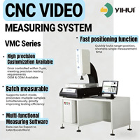 Mesin Pengukur Video CNC VMC Merek YIHUI Garansi 1 Tahun Akurasi Tinggi Rentang Pengukuran 300*200mm Exy <= (2.8+L/200)um