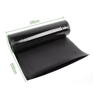 Black and Transparent Food saver vacuum sealer bags vacuum bag nylon Vacuum plastic packaging bags for Preserving food