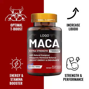 Kapsul perawatan kesehatan Maca pria suplemen energi Maca pil <span class=keywords><strong>Herbal</strong></span> organik Maca akar kapsul - Product Image 3