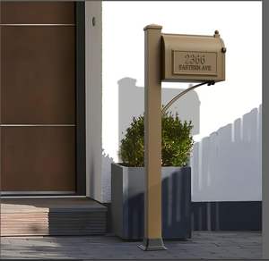 Cache-poteau de terrasse en aluminium pour balustrades de balcon, escaliers, terrasses et porches, cache-poteau de terrasse séparé - Product Image 6