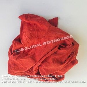 Trapos de Limpieza de Algodón Puro, Trapos de Camisetas de Colores, Trapos 100% Algodón, Trapos de Residuos, Limpieza Industrial y Marina - Product Image 4