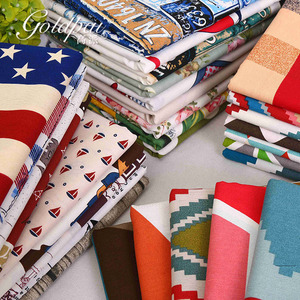 <span class=keywords><strong>Tissu</strong></span> en toile fine imprimé géométrique en polyester et coton, pour rideaux, canapés, nappes, oreillers, coussins, tapis pour animaux de compagnie, tentes - Product Image 5