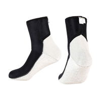 Chaussettes de plongée DIVESTAR personnalisées en néoprène imperméable et chaud de 3 mm et 5 mm, résistantes à l'abrasion et aux rayures