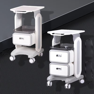 ABS Chất liệu laser xách tay vẻ đẹp trên khuôn mặt máy giỏ hàng đa chức năng Salon trang điểm cán trường hợp xe đẩy với ngăn kéo - Product Image 5