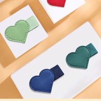 Porte-stylo Love Style créatif en cuir PU auto-adhésif modèle 002, autocollant pour ordinateur portable, tablette, fixation élastique