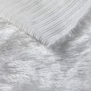 Spazzola Kingcason anello di macinazione PV tessuto di peluche finta pelliccia di coniglio finta artificiale per copridivano/cappotto/coperta - Product Image 4