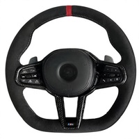 Volant en cuir pleine fleur personnalisé pour F10 F30 F31 M3 M5 2011, accessoire automobile (modernisation/mise à niveau)