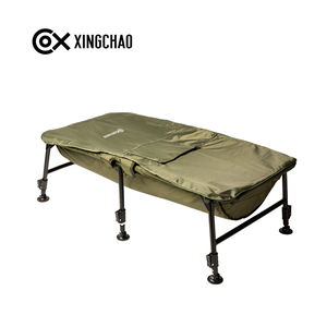 Berceau à carpes pliable à six pieds Xingchao en tissu Oxford avec pieds réglables pour la pêche à la <span class=keywords><strong>carpe</strong></span> et le déhameillage pour le pesage - Product Image 3