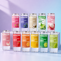 Agua Carbonatada con Sabor a Frambuesa, Bebida Espumosa Sin Azúcar para Suministro a Tiendas de Conveniencia y Servicios de Catering, MOQ Flexible