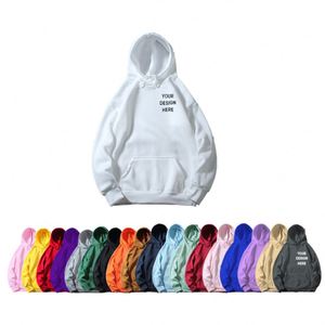 Sudadera con Capucha Personalizada de Alta Calidad para Hombre, Sudadera Informal Promocional Unisex con Logotipo Estampado para Adultos, Ropa Urbana - Product Image 2