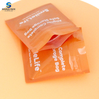 Sachet d'emballage fonctionnel à fermeture éclair pour poudre de boisson, échantillon, petite pochette, capsule de vitamine, comprimé, complément alimentaire, avec ouverture facile