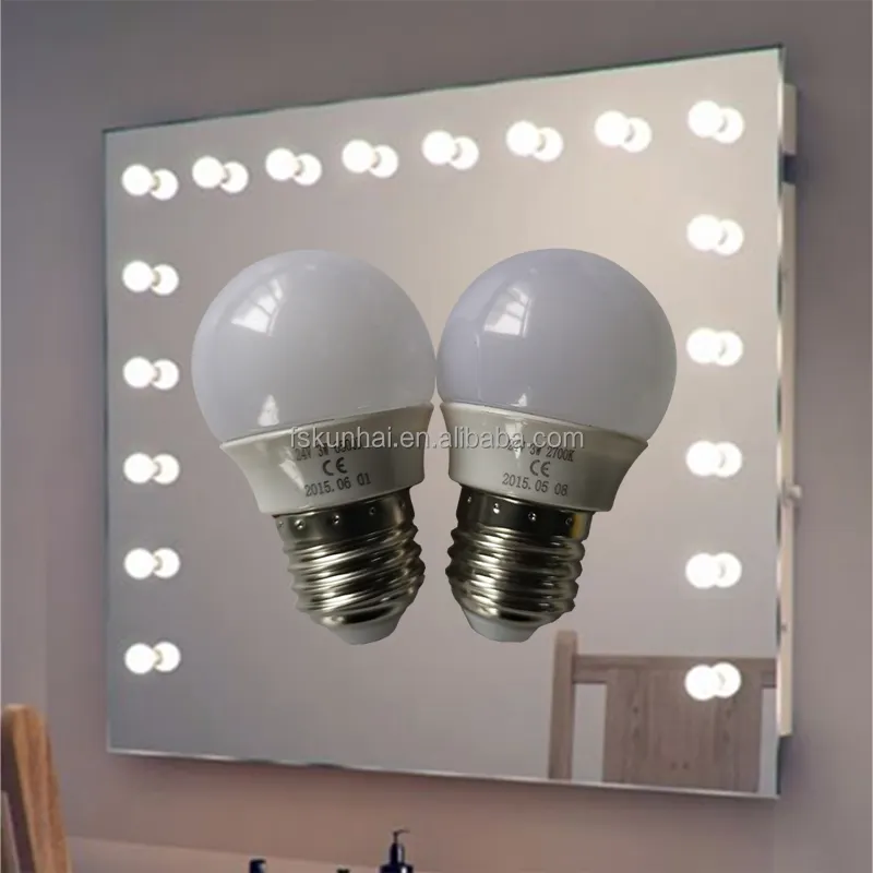 LED Cosmetic mirror bulb DC24v 3w 5w LED Dimming bulb lamp for Special lighting for make-up mirror