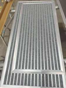 Grattoir en alliage d'aluminium pour plancher métallique <span class=keywords><strong>Tapis</strong></span> à maillons en caoutchouc avec inserts de <span class=keywords><strong>tapis</strong></span> Extérieur antidérapant <span class=keywords><strong>Tapis</strong></span> d'<span class=keywords><strong>entrée</strong></span> intérieur - Product Image 2