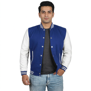 Varsity Jacket Sublimation Satin Bomber Thermal Jacket Good Quality <b>Top</b> Design Men Varsity Jacket - Product Image 1