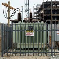 Transformateur de distribution triphasé 700 kVA 11/0,4 kV de type huile, série S11-M, transformateur de puissance abaisseur à faible perte en cuivre pur
