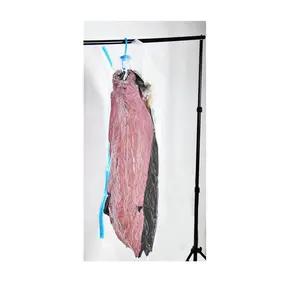 Vakuum kleidung lagerung taschen hängen stil mit aufhänger für kleidung