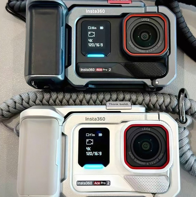 Insta360 Ace Pro 2 Glacier White Limited Edition Play Set Leica 8K Video Dual AI Chip Professional Action Camera Bulk Price