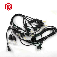 E26 E27 Support de lampe Cordon noir Réglable Suspension Suspension DIY Plafond Araignée Pendentif