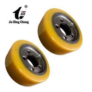 גלגל פוליאוריתן 254x102-80mm 5-חור כונן/גלגל המתיחה מספר 0039902311 - Product Image 4