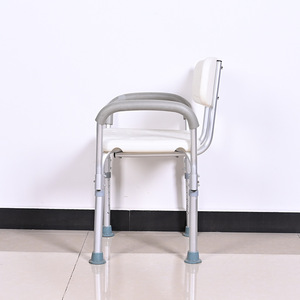 Silla de Ducha Good Fortune de Aleación de Aluminio, Capacidad de 250 Kg, Altura Ajustable, Equipo de Seguridad para Baño para Personas con Discapacidad - Product Image 3