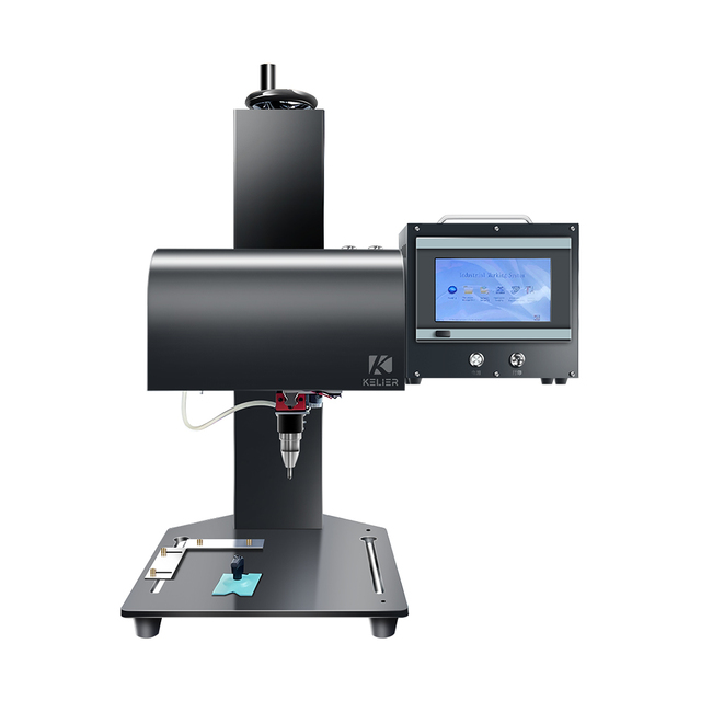 Kelier Metal Portable Plate Engraving Nameplate Pen Laser Machinery Dot Peen Electric Marking Machine