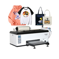 Printer DTF A3 30cm XP600 TX800 untuk Dijual, Mesin Cetak Kaos DTF, Transfer Panas, Film PET, Printer DTF