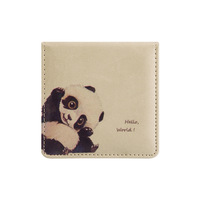 Bloc-notes autocollant personnalisé de beau style avec boîte en cuir PU