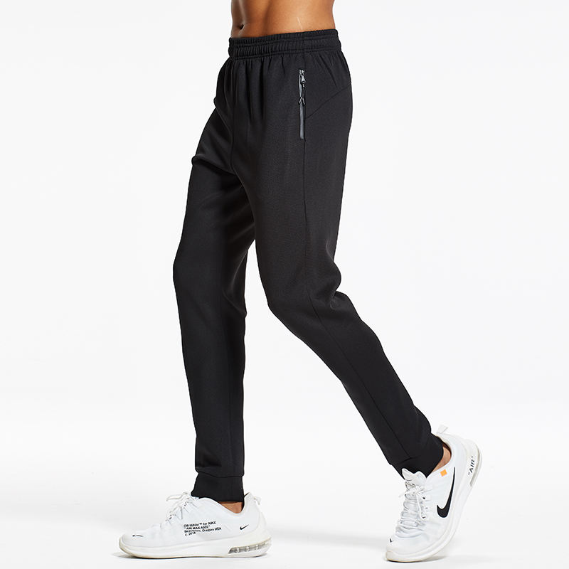 Sportswear Men Pants Blank Polyester Quick Dry Fitness Tracksuit Breathable  Running Sports Mans Track Pants