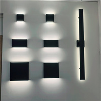 Applique murale LED extérieure étanche IP65 18W 5CCT réglable haut/bas pour maison, garage, patio, porche