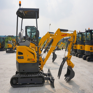 Mini-Excavatrices à Chenilles Ucm Se17sr d'Origine Chinoise à Haute Efficacité Énergétique Utilisées pour les Petites Travaux Agricoles - Product Image 1