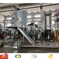 Automatische RVS LPG Spuitdroogmachine 500 kg/u Grote Capaciteit PLC Besturing voor Fruit Sap Poeder Verwerkingslijn