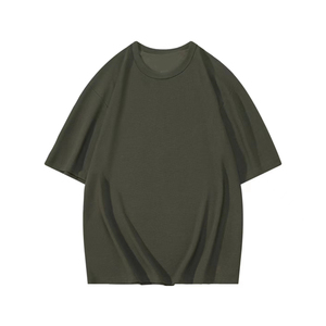 Camiseta Térmica de Algodón 100% de Manga Corta para Hombre, Tallas Grandes, Interior Cepillado y Acogedor, Esencial para la Temporada Fresca - Product Image 1