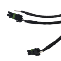 Kit de câblage de remorquage robuste avec prise ronde 7 broches et relais étanche pour remorque de bateau, camping-car et camion commercial