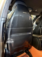 Couverture de dossier de siège en fibre de carbone sèche pour BMW F90 M5 F95 X5M F96 X6M – Amélioration de l'intérieur des voitures de performance
