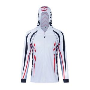Chemise de pêche pour homme à manches longues avec logo personnalisé, impression par sublimation, séchage rapide, protection UV, extensible, coupe-vent, imperméable - Product Image 3