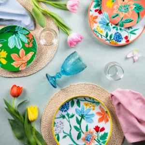 Tovaglia Excelsa in Cotone 140x180 Cm Colore Azzurro Pastello - Product Image 5