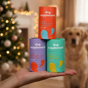 Caja Redonda de Cartón Kraft, Tubos de Embalaje, Envases Cilíndricos de Papel para Alimentos Secos para Mascotas (Perros/Gatos/Aves), Contenedor para Suplementos - Product Image 1