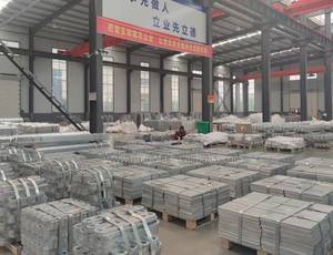 Correa de sección galvanizada en caliente/placa Base Stay/conjunto de varilla Crucettaa <span class=keywords><strong>Pletina</strong></span> para accesorios de energía eléctrica arandela cuadrada - Product Image 6