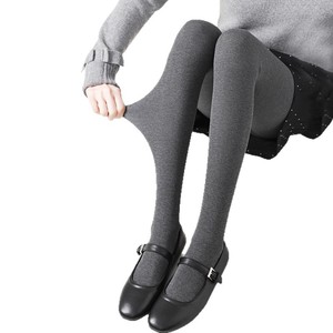 Collants noirs de <span class=keywords><strong>grande</strong></span> <span class=keywords><strong>taille</strong></span> doublés et épaissis en <span class=keywords><strong>polaire</strong></span> style printemps automne et hiver pour femmes - Product Image 5