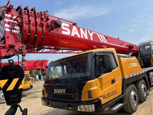 Grue sur camion Sany QY50 de 50 tonnes d'occasion, pièces d'origine durables, fonctionnement stable pour les projets d'ingénierie - Product Image 2
