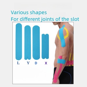 Bande de kinésiologie en coton pré-coupée avec motif imprimé, respirante, unisexe, pour soulager les douleurs musculaires thérapeutiques - Product Image 5