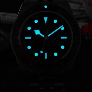 San Martin SN0128G 40mmDiver Watch NH35 <b>Automatic</b> Mechanical Enamel Dial Classic Men Watches Waterproof 200m Sapphire <b>Wristwatch</b> - Product Image 3