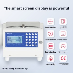 Petite machine de remplissage automatique de liquides visqueux avec dosage quantitatif pour le miel, la pâte de poire, le tahini, le détergent, la résine et le sous-conditionnement - Product Image 3
