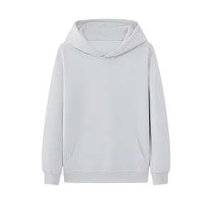 Sweat à capuche surdimensionné en molleton français pour homme, personnalisable avec logo brodé, pour marques de vêtements en ligne américaines, faible quantité minimale de commande - Product Image 1