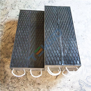 Uhmw PE nhựa polymer polyethylene OUTRIGGER cribbing khối tà vẹt pad cho nhiệm vụ nặng nề cần cẩu thiết bị - Product Image 3