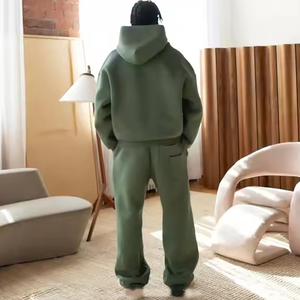OEM High Quality <strong>Jogger</strong> Sets 2 Pieces <strong>Baggy</strong> Blank Heavyweight 500 GSM Tracksuits Boxy Fit Oversized Custom Sweatsuits <strong>Men</strong> - Product Image 2