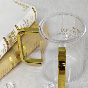 L'usine d'acrylique personnalisée Boce vend des tasses de lavage des mains juives traditionnelles à double poignée - Product Image 2